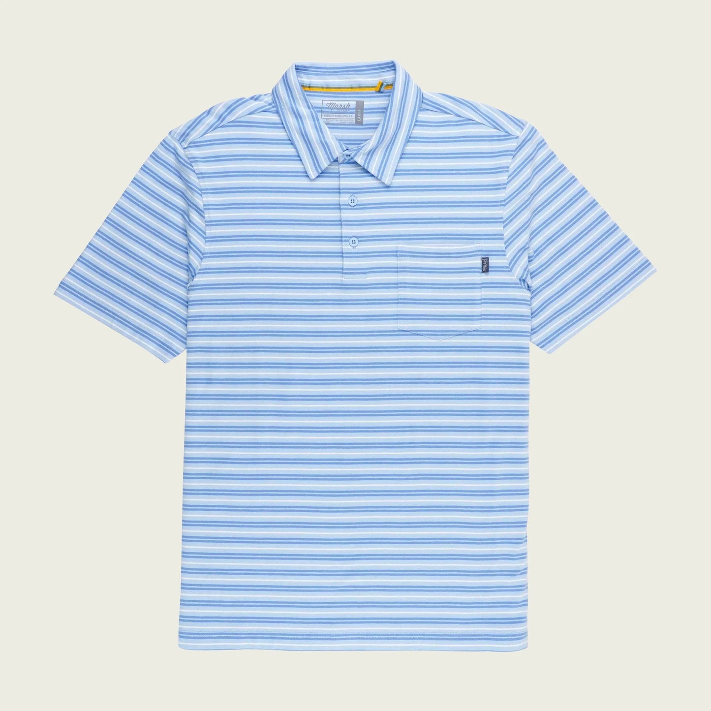 Marsh Wear- Pensacola Polo, Hazy Blue