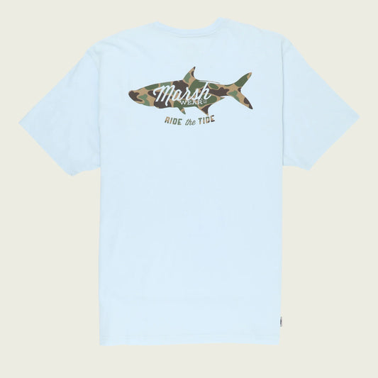 Marsh Wear- Predator S/S T-shirt, Chambray