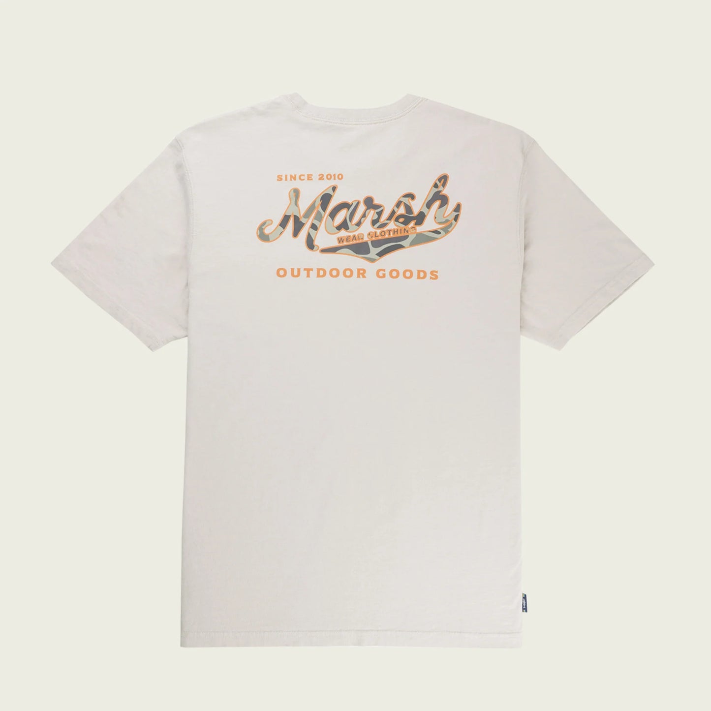 Marsh Wear- Base S/S T-shirt, Stone