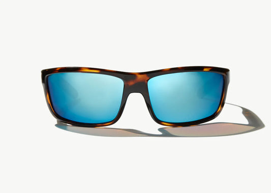 Bajio- Nippers- Brown Tortoise Gloss-Blue Mirror Glass