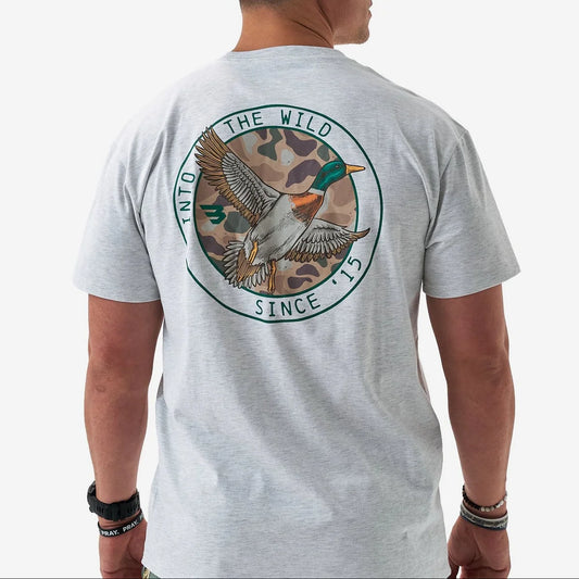 Burlebo- Camo Mallard Duck, Ash Grey