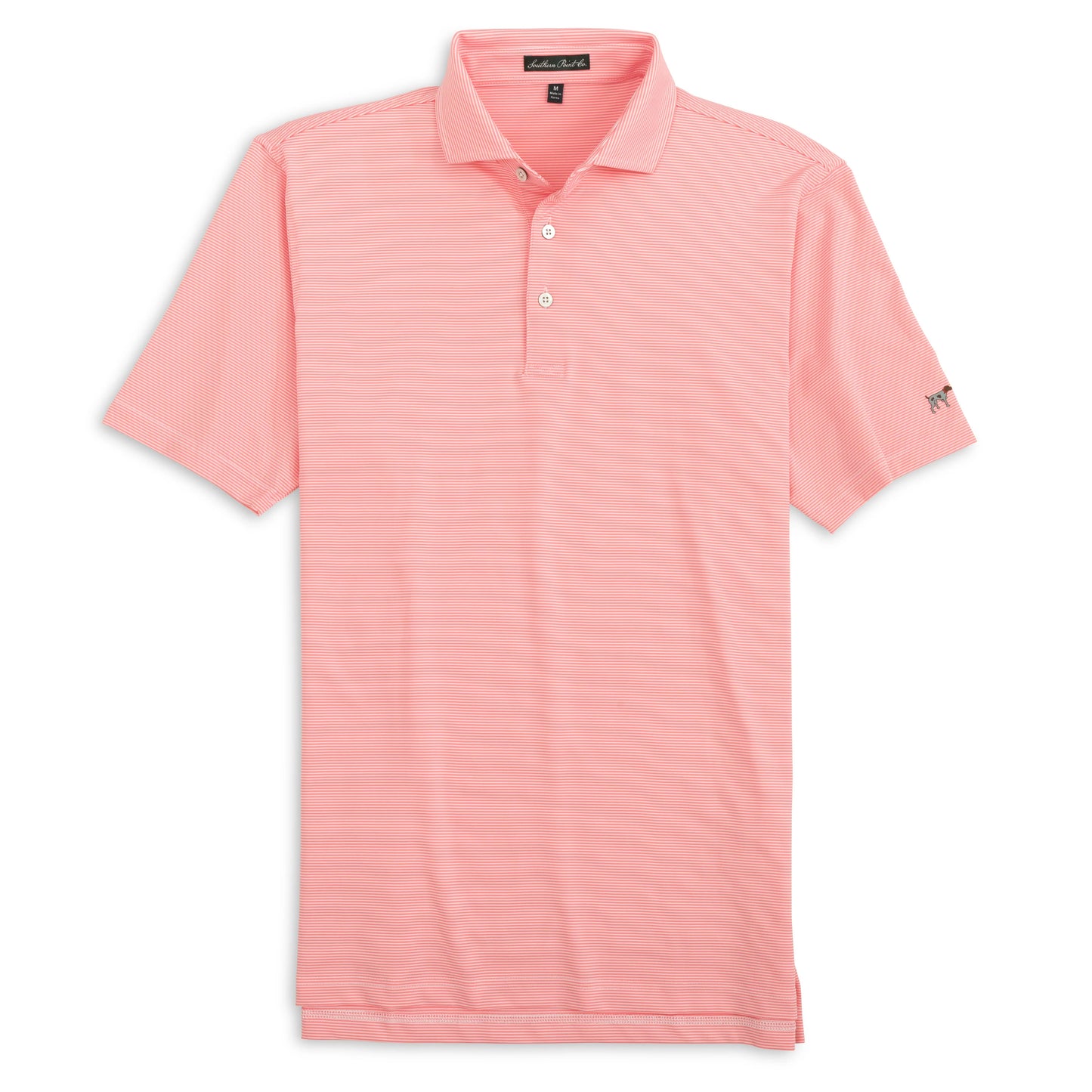 Southern Point- Hinton Stripe, White/Flamingo