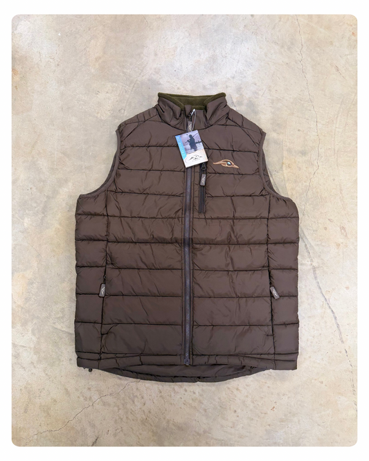 AFW- Puffer Vest, Dark Brown