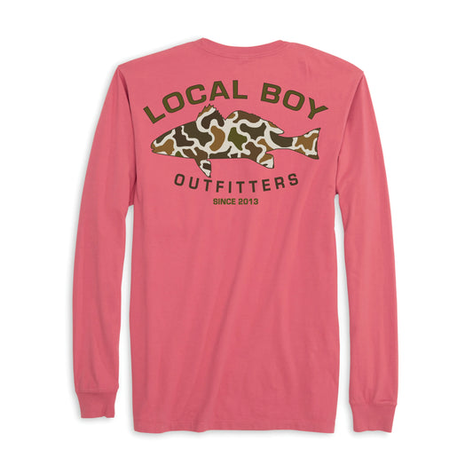 Local Boy- Vintage Redfish L/S T-shirt