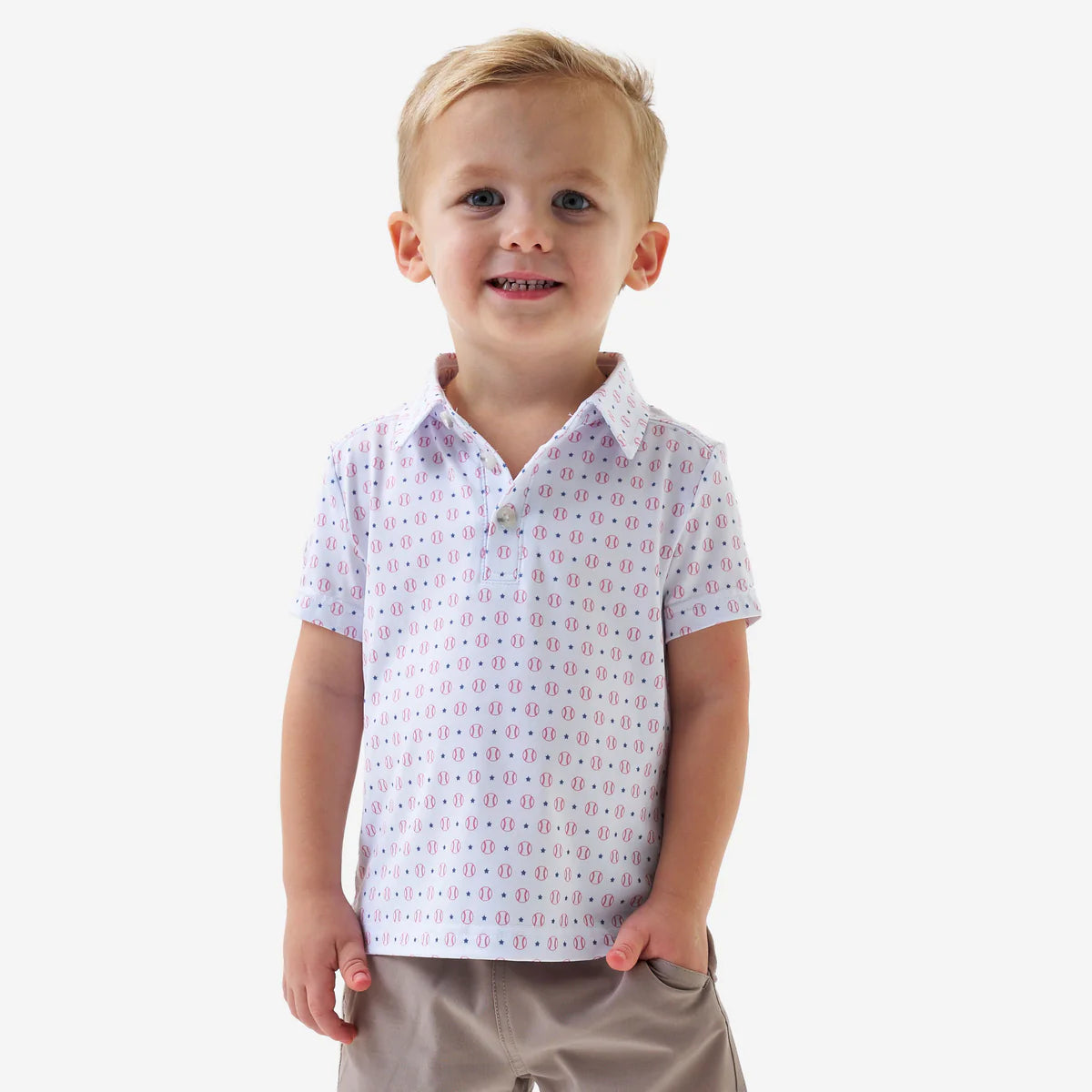 Burlebo- Youth Performance Polo, Baseball