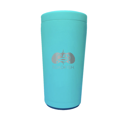 Toadfish- Non Tipping Universal Can, Teal
