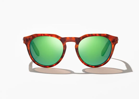 Bajio- Paraiso-Brown Tortoise Gloss- Green Mirror Polycarbonate