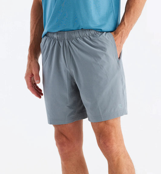 Free Fly-Men's Breeze Shorts- Slate