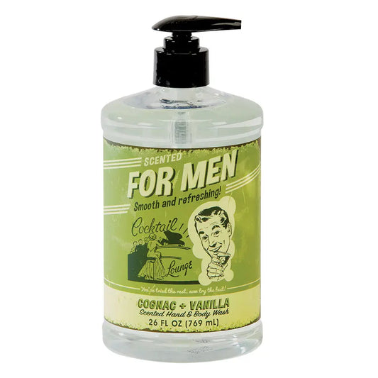 San Francisco Soap- Men Body Wash, Cognac + Vanilla