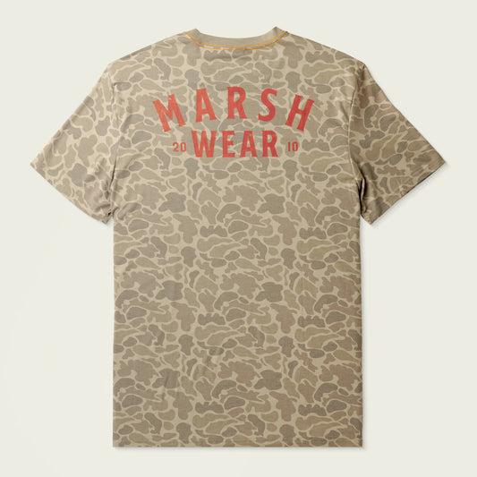 Marsh Wear- Stackhouse Tech Tee, Mallard Camo