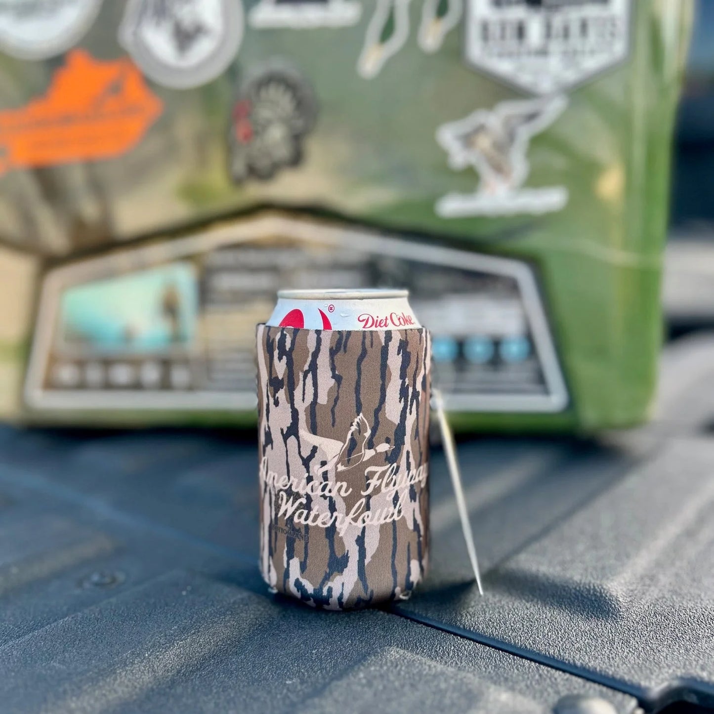 AFW- Mossy Oak Koozie, Regular Can