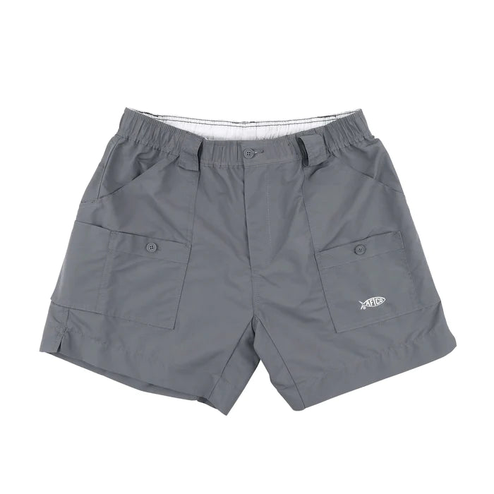 AFTCO- Original Fishing Shorts, Charcoal