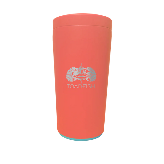 Toadfish- Non Tipping Universal Can, Coral