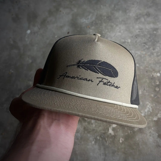 American Fetcher- Feather Rope Hat