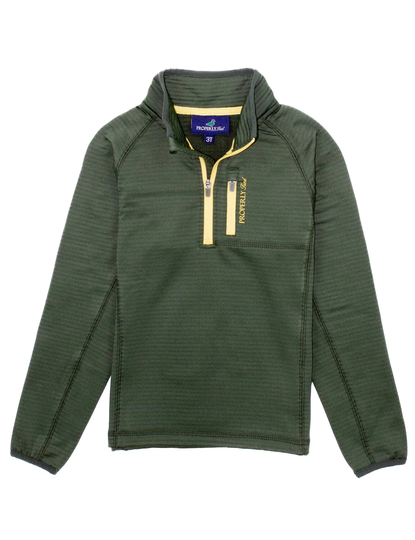 Properly Tied- Boy's Fairhope Pullover, Forest