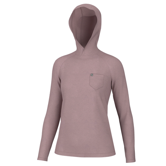 Local Girl- Women's Heather Blend Hoodie