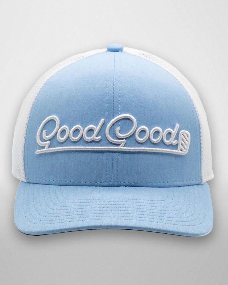 Good Good- Birdie Blue Trucker Hat