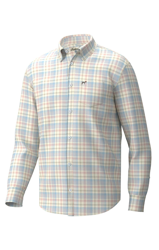 Southern Point- Hadley Luxe Lite Long Sleeve, Garrison Plaid