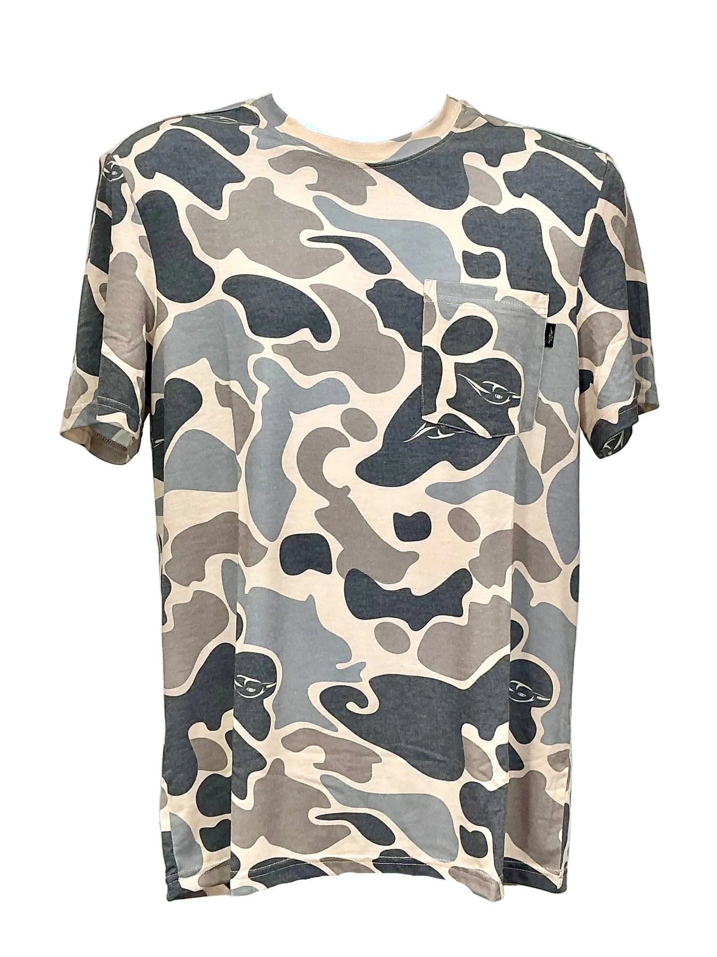 AFW- Vintage Camo Hardwoods Tee