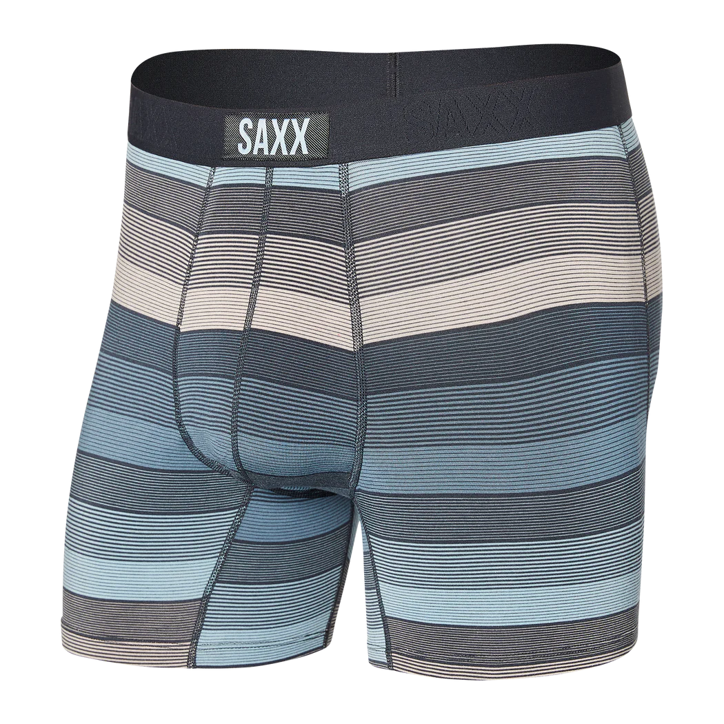 SAXX- Vibe Super Soft, Hazy Stripe Washed Blue