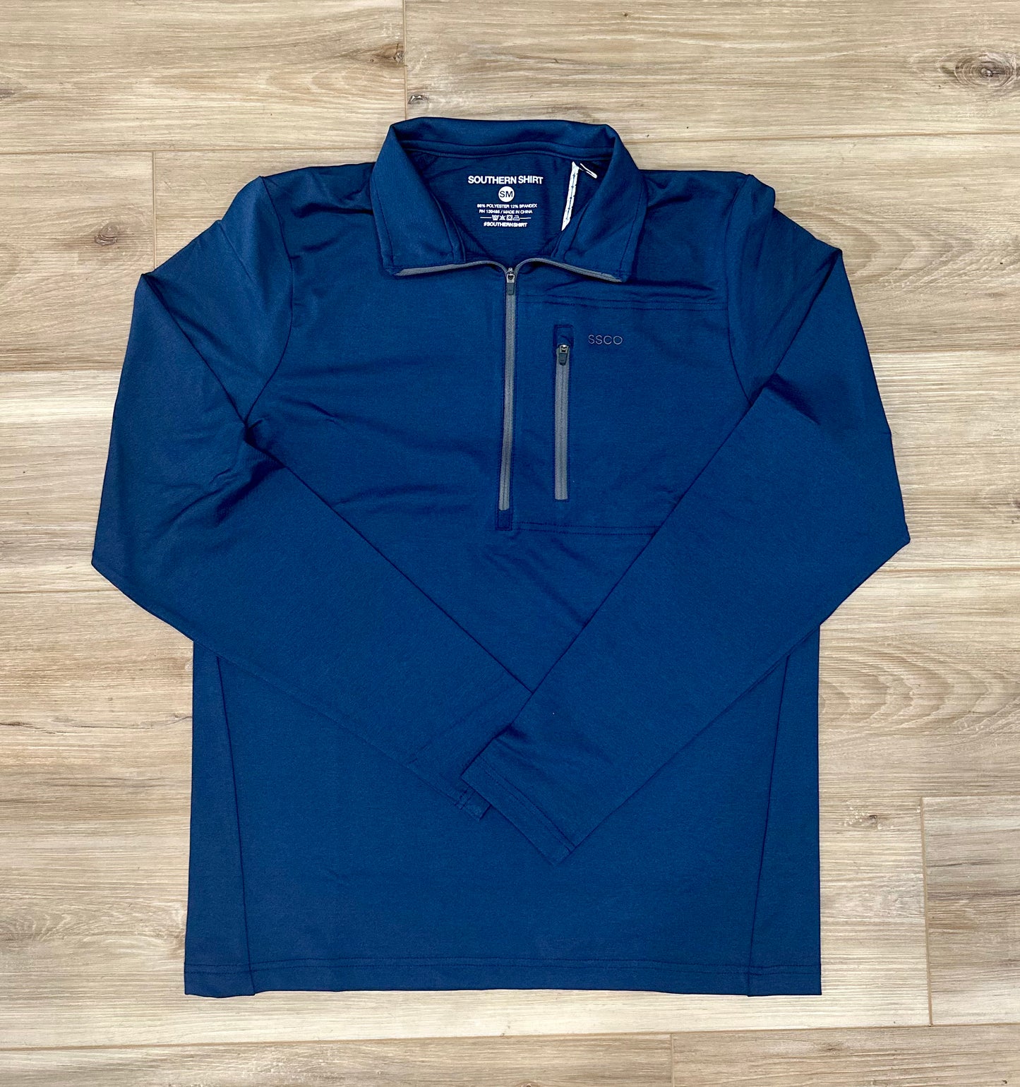 Southern Shirt Co.- Cart Club Performance Pullover, Esquire Navy
