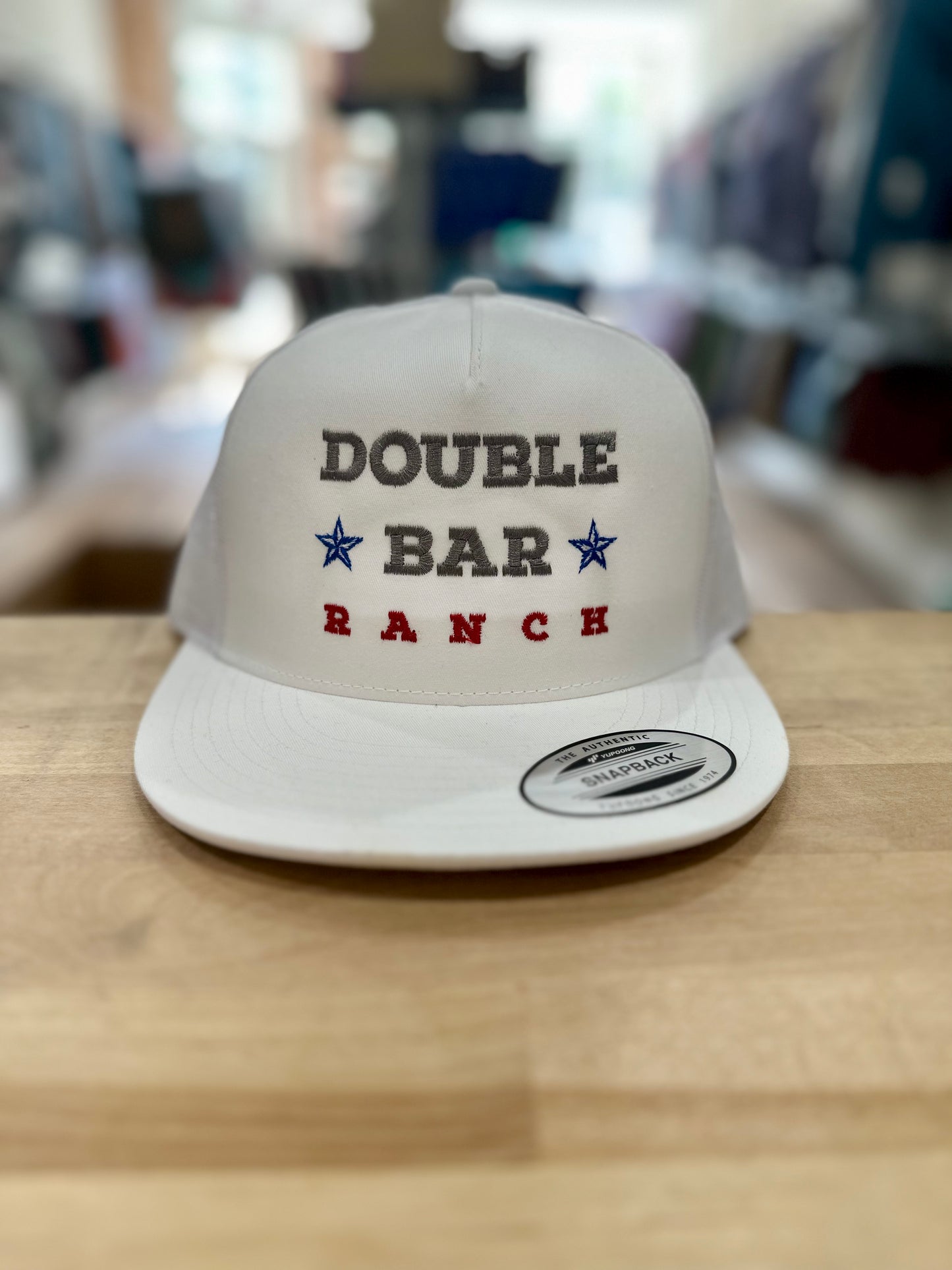 Double Bar Hat Co.-Icey White Patriotic