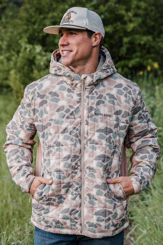 Burlebo- Puffer Jacket, Pintail Camo