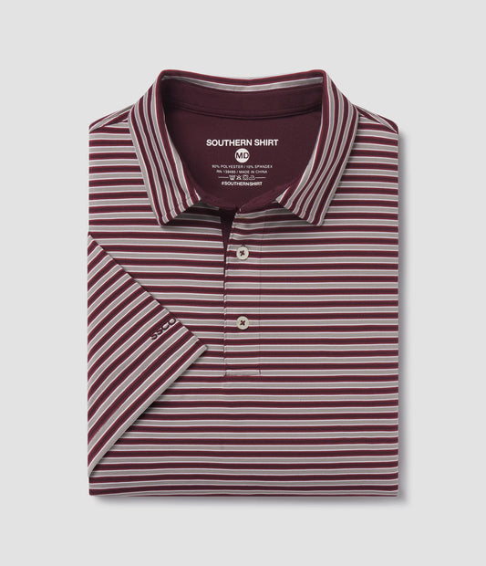 Southern Shirt Co.- Scoreboard Strip Polo, Junction