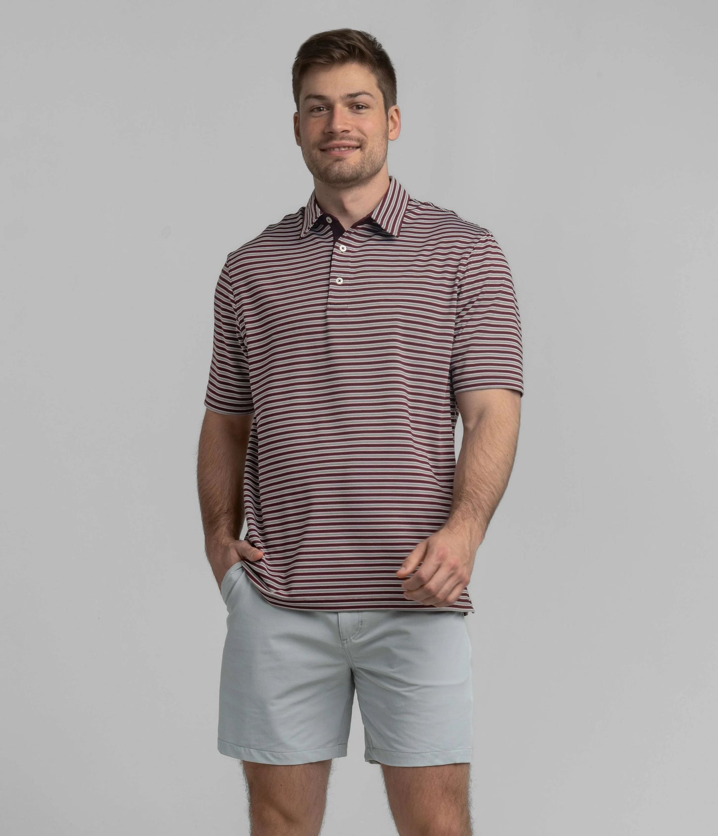 Southern Shirt Co.- Scoreboard Strip Polo, Junction