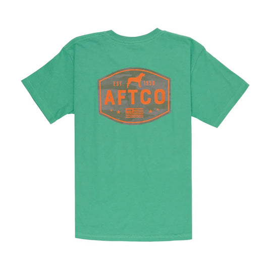 AFTCO- Youth Root Beer SS Tee, Best Friend, Kelly