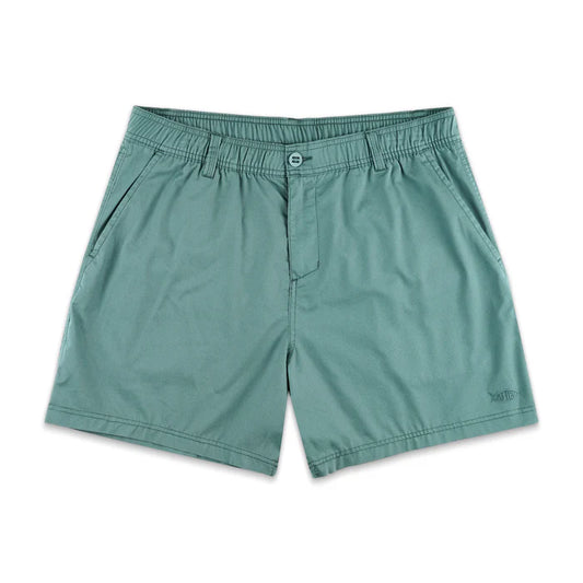 AFTCO- Landlocked Stretch Shorts, Jade Dust