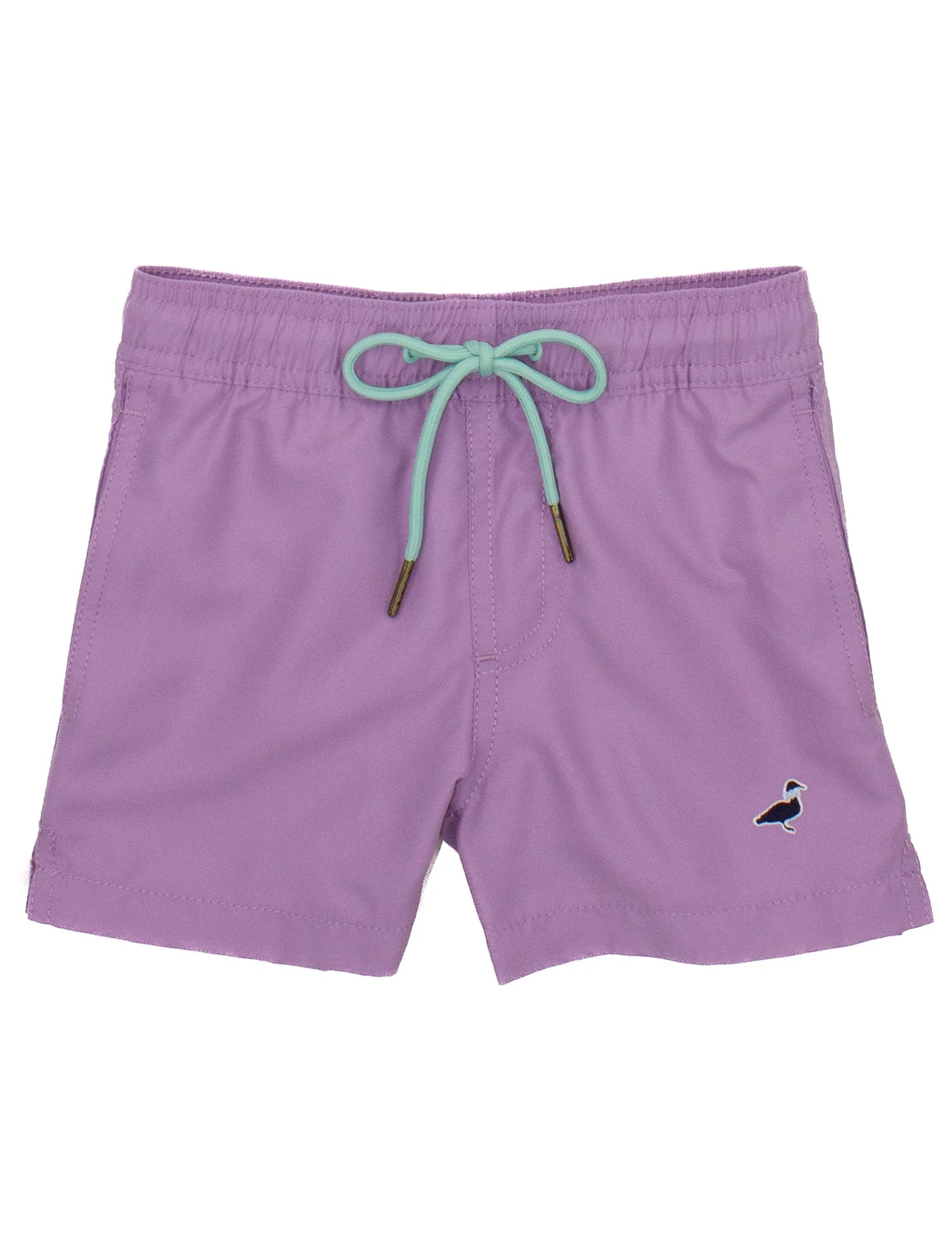 Properly Tied- Boy’s Swim Trunk, Lilac