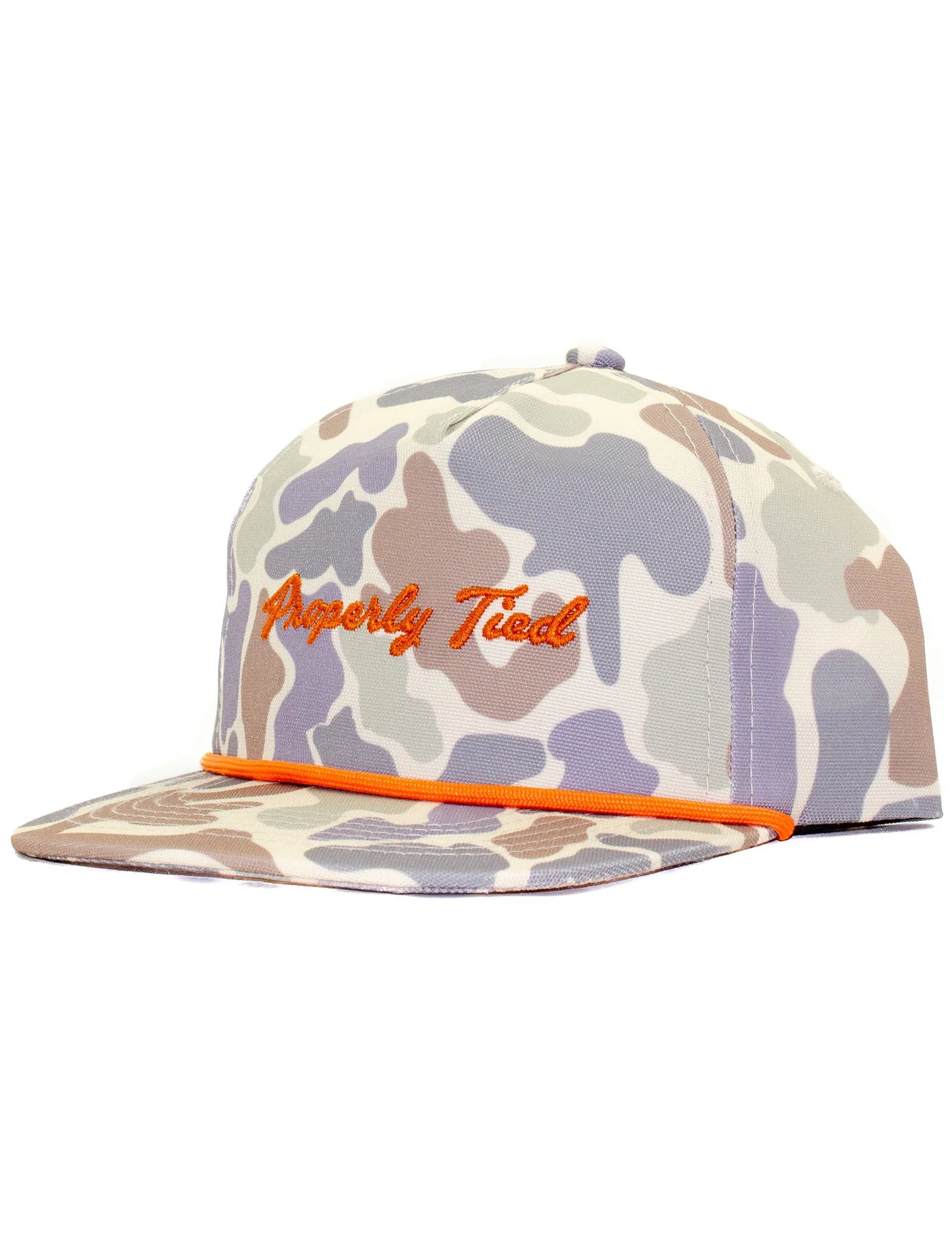 Properly Tied- Boy's Sportsman Rope Hat, Field Camo