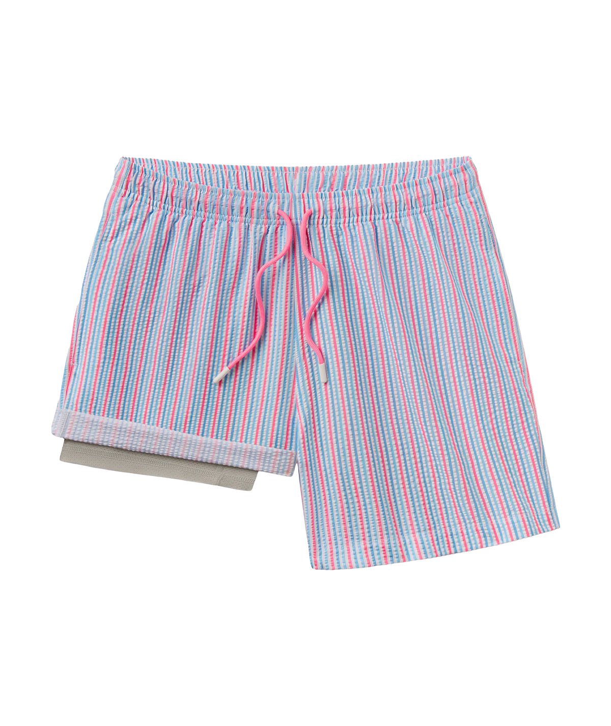 SSCO- The Clubhouse Seersucker Swim Shorts