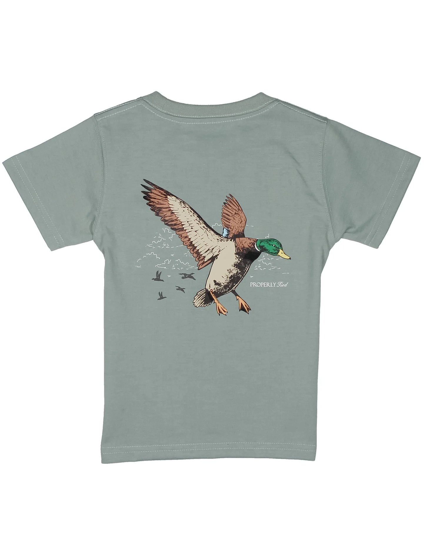 Properly Tied- Boy's Mallard Flight, Fog