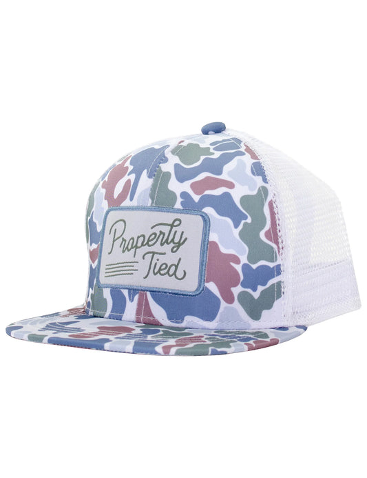 Properly Tied- Boy's Sportsman Trucker Hat, Terra Camo