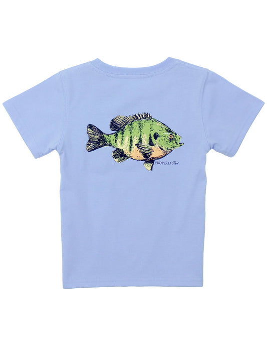 Properly Tied- Boy's Blue Gill SS