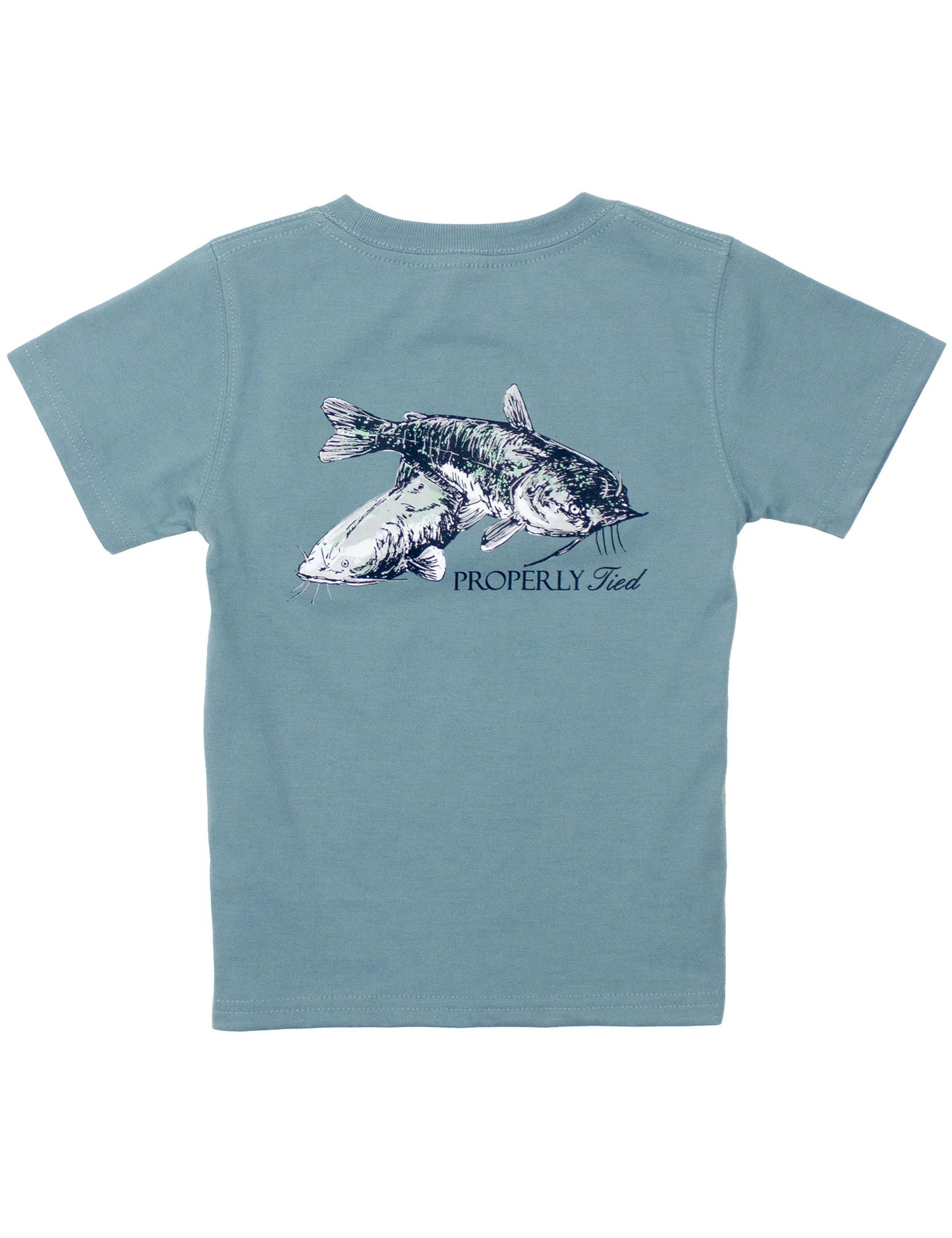Properly Tied- Boy's Mudcat SS