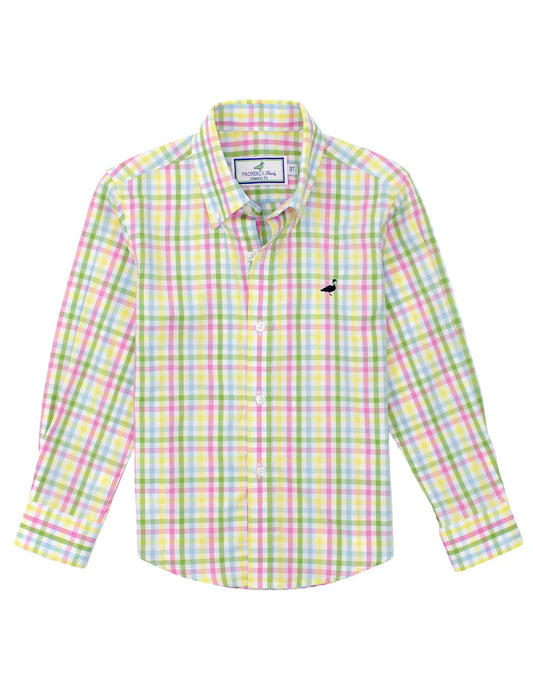 Properly Tied- Seasonal Sportshirt, Springcrest