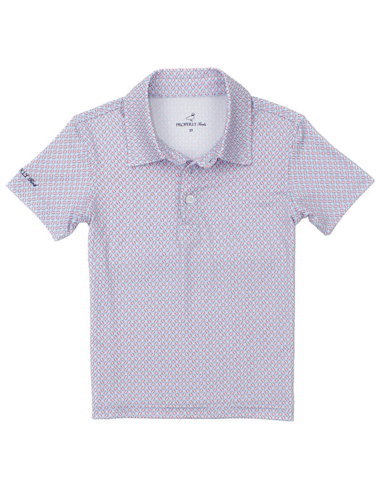 Properly Tied- inlet Polo, Fastball