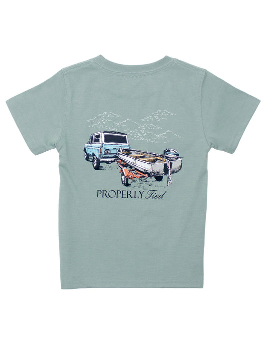 Properly Tied- Boy's Towing The Line SS