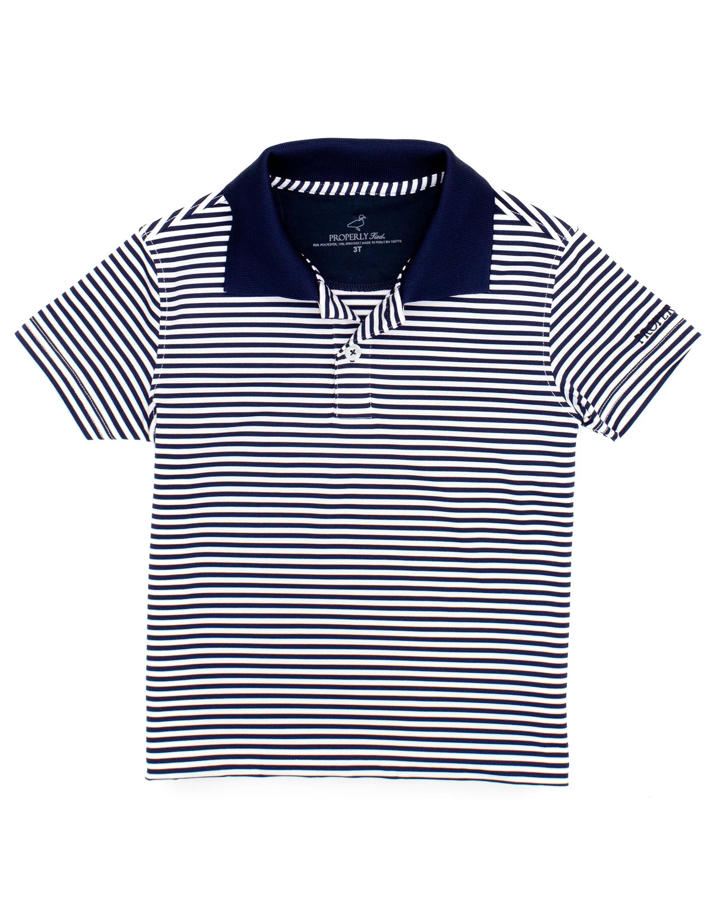 Properly Tied- Dallas Polo, Navy