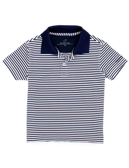 Properly Tied- Dallas Polo, Navy