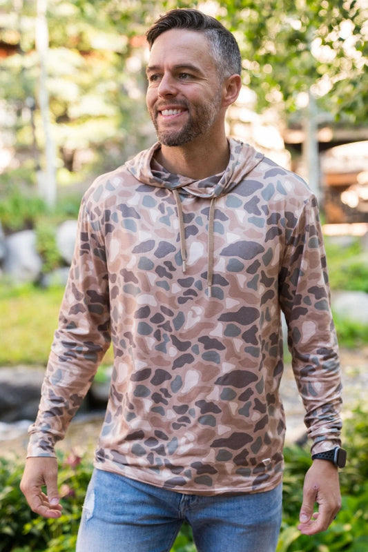 Burlebo- Performance Hoodie, Pintail Camo