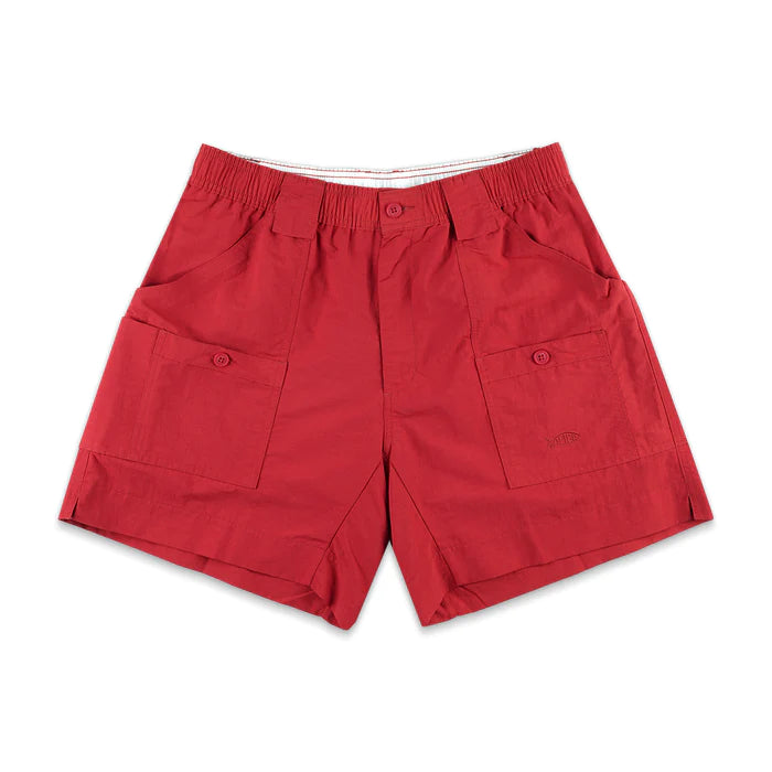 AFTCO- Original Fishing Shorts, True Red