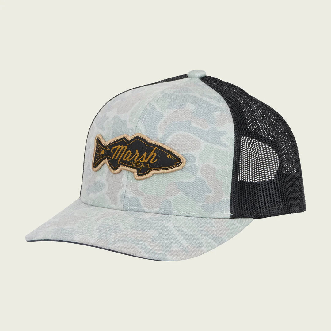 Marsh Wear- Redfish Logo Trucker Hat