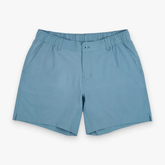 AFTCO- Everyday Stretch Shorts, Reel Blue