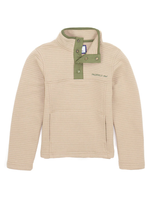 Properly Tied- Ridgeway Pullover, Walnut