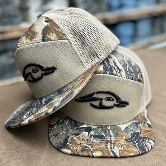 AFW- Realtree Advantage 7 Panel Duck Logo
