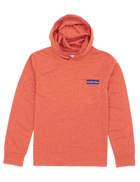 Properly Tied- Portland Hoodie, Rust